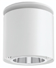 Lithonia LDN6CYL 30/50 LO6AR LSS MVOLT GZ10 ACC DBL 6" Non-IC LED Cylinder Light, 3000K, 5000 Lumens, Clear Downlight Trim, Semi-Specular Finish, 120-277V, 0-10V Driver Dims to 10%, 10 Ft Cable and Cord, Black