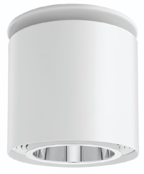 Lithonia LDN6CYL 30/50 LO6AR LSS MVOLT GZ10 ACC DBL 6" Non-IC LED Cylinder Light, 3000K, 5000 Lumens, Clear Downlight Trim, Semi-Specular Finish, 120-277V, 0-10V Driver Dims to 10%, 10 Ft Cable and Cord, Black