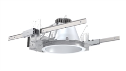 Lithonia LDN8 ALO2 SWW1 MVOLT UGZ HSG 8 Inch Non IC Round Downlight LED, Adjustable 1000/1500/2000 Lumens, Switchable 3000K-3500K-4000K-5000K Color Temperature, 120-277V, Dim to 10%, Housing Only