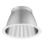 Lithonia LO4AR TRW LSS TRIM 4" Round Clear Downlight Reflector With White Painted Flange & Trim Semi Specular