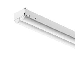 Lithonia MNSL L46 1LL MVOLT GZN 40K 80CRI M6 2300 Lumens 4000K 4ft LED Linear Strip Light Frosted Lens 25 Watts 1-Lamp T8 Equal 120-277V