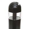 Lithonia MRBX I ASY 277 DDBTXD L/LPI 100W A19 Incandescent Omero Architectural Bollard Area Light, Asymmetric Distribution, 277V, Lamp Not Included, Textured Dark Bronze Durable Finish