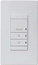 Lithonia SPODMRA D WH Sensor Switch Dimming Switch with Multi-Way Option, 120-277V, 10VDC, White