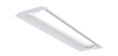 Lithonia STAK 1X4 5000LM 80CRI 40K COL MIN10 ZT MVOLT 1'x4' LED Center Element Lay-In 5000 Lumens, 80 CRI, 4000K Color Temperature, Curved Opal Lens, Dims to 10%, 0-10V Dimming, 120-277V