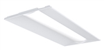 Lithonia STAKP 2X4 6000LM 80CRI 50K COL MIN10 ZT MVOLT 2'x4' STACK Prime LED Center Element Troffer, 6000 Lumens, 80 CRI, 5000K, Curved Opal Lens Without Trim, Dims to 10%, 0-10V Dimming, 120-277V