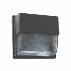 Lithonia TWH LED ALO 50K T3M MVOLT PE DDBXD LED Wall Luminaire, 2,076 - 9,214 lumens, 5000K, Type III Distribution, 120V, Button-Type Photoelectric Cell, Dark Bronze Finish