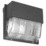 Lithonia TWH LED 30C 1000 40K T3M 347 PE DDBXD 104W LED Wall Luminaire, 30 LEDs One Engine, 1000mA, 4000K, Type III Distribution, 347V, Button-Type Photoelectric Cell, Dark Bronze Finish