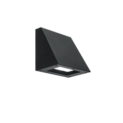 Lithonia WDGE1 LED P2 35K 80CRI VF MVOLT SRM PE DBLXD Architectural LED Wallpack, P2 Package, 3500K Color Temperature, 80 CRI, Visual Comfort Forward Throw Distribution, 120-277V, Surface Mounting Bracket, Button Photocell, Black Finish