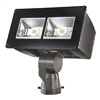 Lumark NFFLD-C25-S Night Falcon LED Floodlight, 120-277V, 10500 Lumens, Slipfitter Mount