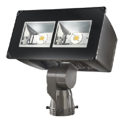 Lumark NFFLD-C25-S Night Falcon LED Floodlight, 120-277V, 10500 Lumens, Slipfitter Mount