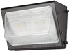 Lumark WPMLED-75-GL-UNV-PC 76W Borosilicate Glass LED Wallpack, 120-277V, 70 CRI, 4000K, Button Photocell