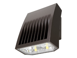 Lumark XTOR1B-W-BK 12W Crosstour LED Wallpack, Small Door, 4000K Color Temperature, Black