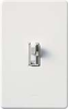 Lutron AY-10P-WH Ariadni 1000W Incandescent / Halogen Single Pole Preset Dimmer in White