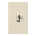 Lutron AY-600PH-LA Ariadni 600W Incandescent / Halogen Single Pole Preset Dimmer in Light Almond