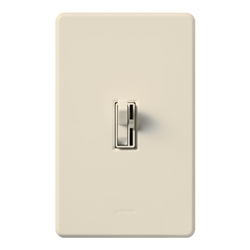 Lutron AYCL-153P-LA Ariadni 600W Incandescent, 150W CFL or LED Single Pole / 3-Way Dimmer in Light Almond