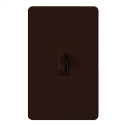 Lutron AYCL-253P-BR Ariadni 600W Incandescent, 250W CFL or LED Single Pole / 3-Way Dimmer in Brown