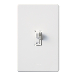 Lutron AYCL-253PH-WH Ariadni 600W Incandescent, 250W CFL or LED Single Pole / 3-Way Dimmer in White
