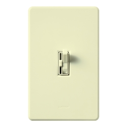 Lutron AYFSQ-F-AL Ariadni 120V 1.5A Single Pole/3-Way 3-Speed Fan Control in Almond