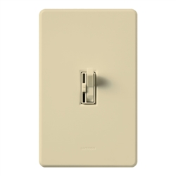 Lutron AYFSQ-FH-IV Ariadni 120V 1.5A Single Pole/3-Way 3-Speed Fan Control in Ivory