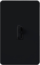 Lutron AYLV-603P-BL Ariadni 600VA (450W) Magnetic Low Voltage 3-Way Preset Dimmer in Black