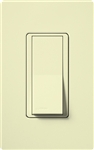 Lutron CA-1PS-AL Claro 15A Single Pole Switch in Almond