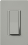 Lutron CA-1PS-GR Claro 15A Single Pole Switch in Gray