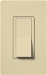 Lutron CA-1PS-IV Claro 15A Single Pole Switch in Ivory