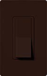 Lutron CA-3PSH-BR Claro 15A 3-Way Switch in Brown