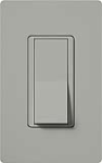 Lutron CA-3PSH-GR Claro 15A 3-Way Switch in Gray