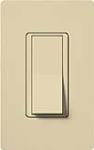 Lutron CA-3PSNL-IV Claro 15A 3-Way Switch with Locator Light in Ivory