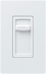 Lutron CTCL-150H-IV Skylark Contour 150W Dimmable CFL or LED, 600W Incandescent/ Halogen Single Pole Dimmer in Ivory