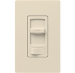 Lutron CTCL-153PDH-LA Skylark Contour 600W Incandescent, 150W CFL or LED Single Pole / 3-Way Dimmer in Light Almond