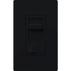 Lutron CTCL-153PH-BL Skylark Contour 600W Incandescent, 150W CFL or LED Single Pole / 3-Way Dimmer in Black