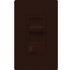 Lutron CTCL-153PH-BR Skylark Contour 600W Incandescent, 150W CFL or LED Single Pole / 3-Way Dimmer in Brown