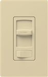 Lutron CTELV-303P-IV Skylark Contour 300W Electronic Low Voltage Single Pole / 3-Way Dimmer in Ivory