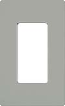 Lutron CW-1-GR Claro Screwless Wallplate 1 Gang in Gray