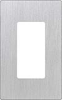 Lutron CW-1-SS Claro Screwless Wallplate 1 Gang in Stainless Steel