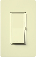 Lutron DVCL-253P-AL Diva 600W Incandescent, 250W CFL or LED Single Pole / 3-Way Dimmer in Almond