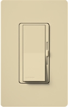 Lutron DVCL-253P-IV Diva 600W Incandescent, 250W CFL or LED Single Pole / 3-Way Dimmer in Ivory