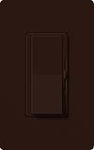Lutron DVELV-300P-BR Diva 300W Electronic Low Voltage Single Pole Dimmer in Brown