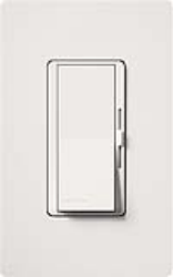 Lutron DVELV-300P-WH Diva 300W Electronic Low Voltage Single Pole Dimmer in White