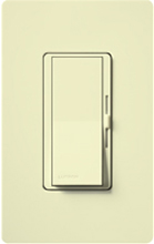 Lutron DVF-103P-AL Diva 120V / 8A Fluorescent 3-Wire / Hi-Lume LED Single Pole / 3-Way Dimmer in Almond