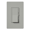 Lutron DVFSQ-LF-GR Diva 1.5 A Fan Speed ControlWith 1.0 A LED or CFL and 2.0 A Incandescent/Halogen Single Pole Switch in Gray