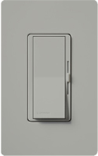 Lutron DVLV-103P-GR Diva 1000VA, 800W Magnetic Low Voltage 3-Way Dimmer in Gray