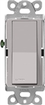 Lutron DVRF-5NS-GR Caseta Claro Smart Switch in Gray