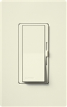 Lutron DVSCCL-153P-BI Diva Satin 600W Incandescent, 150W CFL or LED Single Pole / 3-Way Dimmer in Biscuit