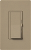 Lutron DVSCCL-153P-MS Diva Satin 600W Incandescent, 150W CFL or LED Single Pole / 3-Way Dimmer in Mocha Stone