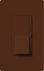 Lutron DVSCCL-153P-SI Diva Satin 600W Incandescent, 150W CFL or LED Single Pole / 3-Way Dimmer in Sienna