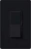Lutron DVSCELV-300P-MN Diva Satin 300W Electronic Low Voltage Single Pole Dimmer in Midnight