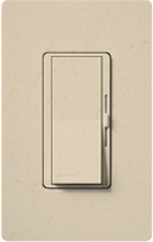 Lutron DVSCELV-300P-ST Diva Satin 300W Electronic Low Voltage Single Pole Dimmer in Stone